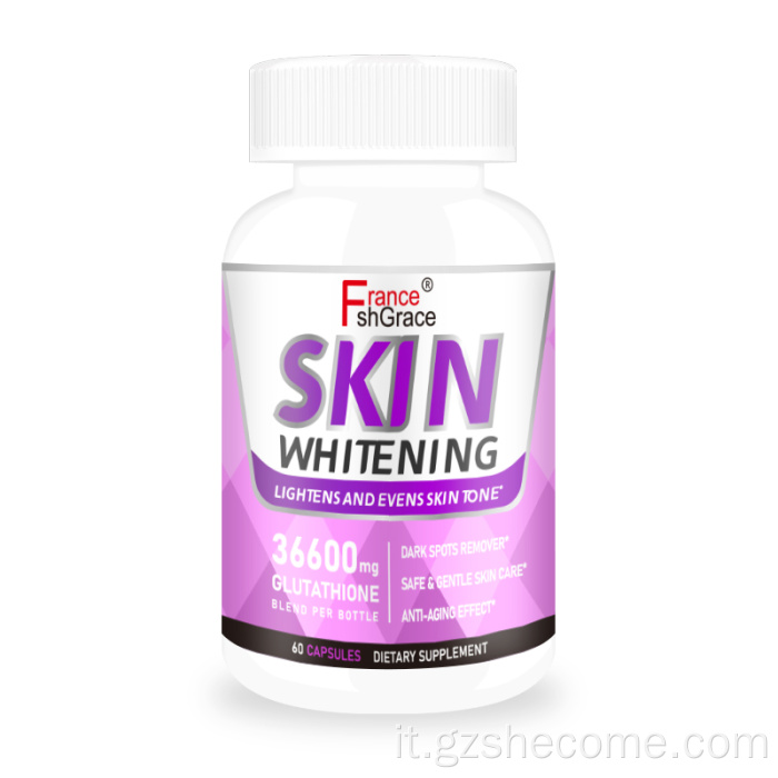 Pelle alleggeri di glutatione di glutatione smuopinatore scuro